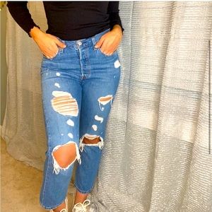 Levi’s 501 raw denim